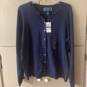 Navy Blue Cardigan